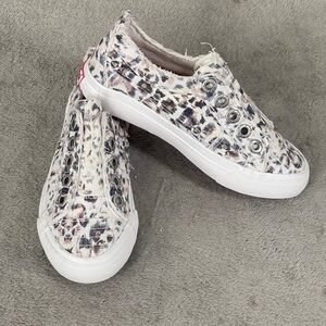 Blowfish‎ Malibu Kids Girls Play-t Sneaker, Gray Paper Cat Sz 13